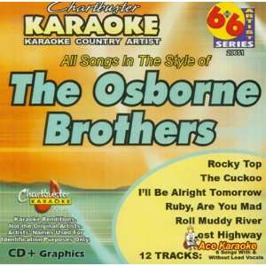   Karaoke 6X6 CDG CB20651   The Osborne Brothers 
