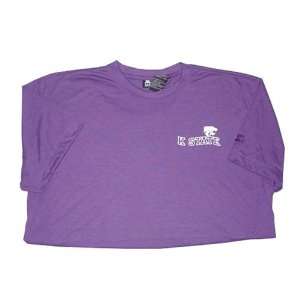   Kansas State Wildcats Purple Dristar T shirt Large