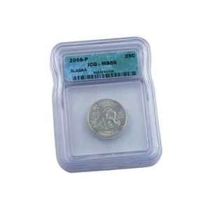  2008 Alaska Quarter   Certified 66   P Mint Toys & Games