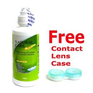   for Soft Contact Lenses 5 Ounce Bottle + Free Contact Lens Case