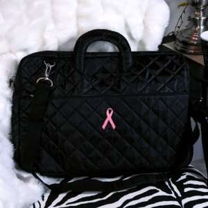  Wedding Favors Breast Cancer Quilted Laptop Bag Health 