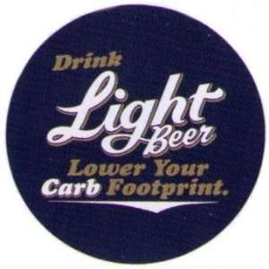  Drink Light Beer Carb Button NB4109 Toys & Games