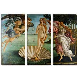 The Birth of Venus by Botticelli Sandro Canvas Painting Reproduction 