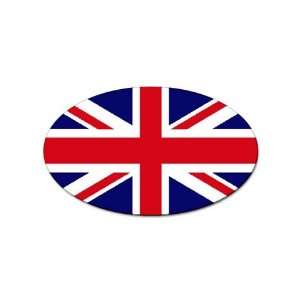  Great Britain Flag oval sticker: Everything Else