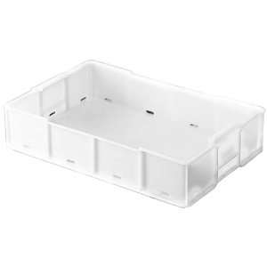 Dynalon 209154 0000 HDPE Low Form Deep Tray with Draining Holes, 350mm 