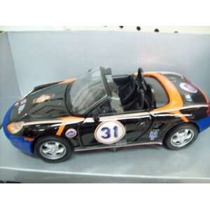   YORK METS MIKE PIAZZA PORSCHE BOXSTER CAR 31 SCALE 1:24: Toys & Games