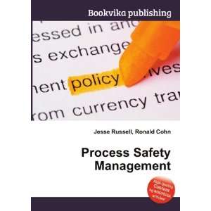    Process Safety Management Ronald Cohn Jesse Russell Books