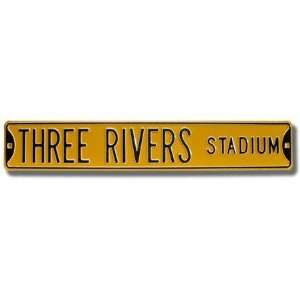  Three Rivers Stadium Authentic Street Sign: Sports 