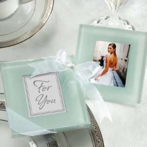   Weddings Personalized Photo Coaster Wedding Favor: Kitchen & Dining