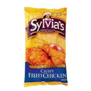 Sylvias Crispy Fried Chicken Mix, 10 Ounce Packages (Pack of 9)