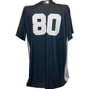  Zach McAllister #80 Yankees 2010 Spring Training Game Used 