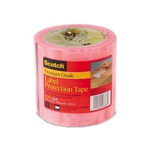   Label System, 2.5 Mil Pink Tint Film Tape, 4 x 72: Home & Kitchen