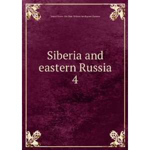  Siberia and eastern Russia. 4 United States. War Dept 