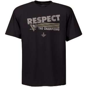   Penguins 2009 Stanley Cup Champions Respect T shirt