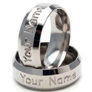   NAME Titanium Ring, Free Sizing Jewelry 4 17 Rumors Jewelry Company