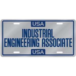  New  Usa Industrial Engineering Associate  License Plate 
