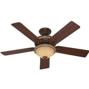  Hunter Fan 28049 52 Inch Cocoa with Spanish Gold Accents 