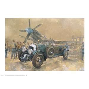 Bentley and Spitfire by Peter Miller 27x19  Kitchen 