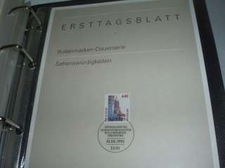 GERMANY ERSTTAGSBLATT 1974 1997 COLLECTION IN 7 ALBUMS  