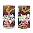 For LG GD570 Dlite T Mobile Phone Colorful Flower Butterfly Decal 
