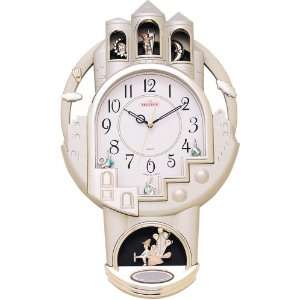  Dream Castle Motion Musical Wall Clock: Kitchen & Dining