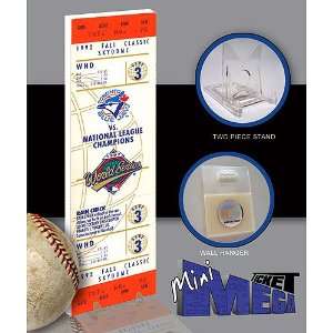   Blue Jays 1992 World Series Mini Mega Tickets