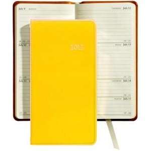   Journal, Goatskin Leather, Yellow (PJ6MRBLGTIYEL)