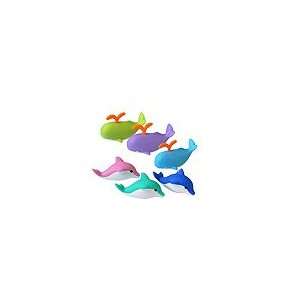  Whale and Dolphin Erasers Toys & Games