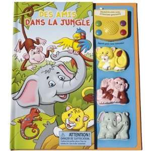  Jungle Friends   Press & Play book Toys & Games