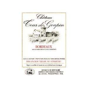    Chateau Tour De Goupin Bordeaux Blanc 750ML Grocery & Gourmet Food
