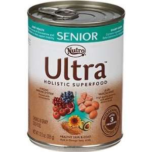    Nutro Ultra Senior Chunks in Gravy Canned Dog Food: Pet Supplies