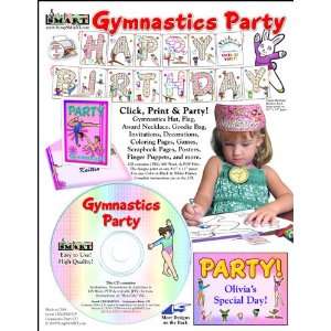   Party Kit   Jpeg, PDF, MS Word files (CDGYMP179) Toys & Games