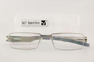 Brand New IC BERLIN Eyeglasses Frames Model Greg Color Pearl Unisex 