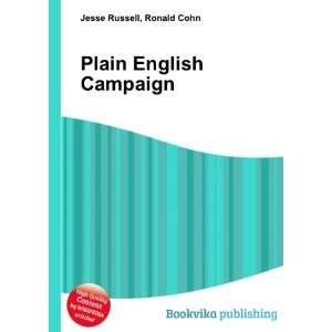  Plain English Campaign: Ronald Cohn Jesse Russell: Books