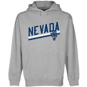  Nevada Wolf Pack Rising Bar Pullover Hoodie   Ash Sports 
