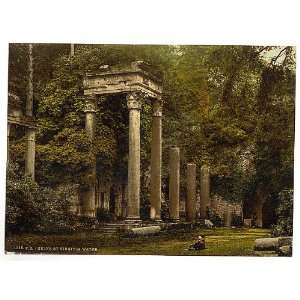   ,ruins at Virginia Water,London,suburbs,England,1890s