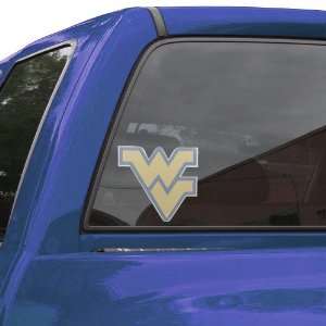   Virginia Mountaineers Large Perforated Window Decal: Sports & Outdoors