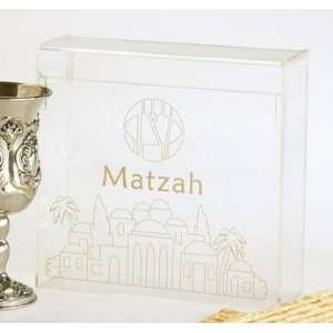  Clear Acrylic Flip top Matzah Box Holder: Everything Else