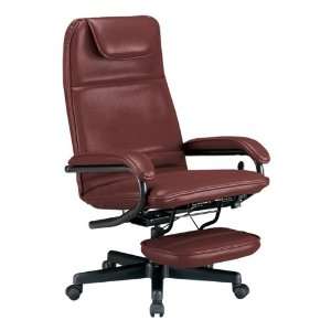  OFM, Inc. Leatherette Reclining Executive Chair: Office 