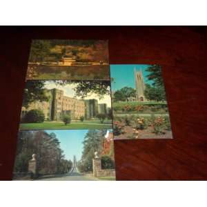  Post Cards of Duke University: Duke Gardens, The Hospital 