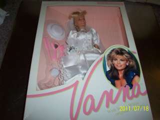 1991 NIB Vanna White Limited Edition Bride Doll m1600  