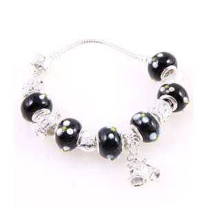  Fashion Jewelry Desinger Murano Glass Bead Bracelet with 