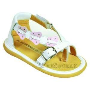  Wee Squeak AL2520WH 3 Butterfly Sandal: Baby