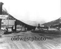 COOKE MONTANA OLD MINING TOWN LOOKING WEST 1930s PHOTO  
