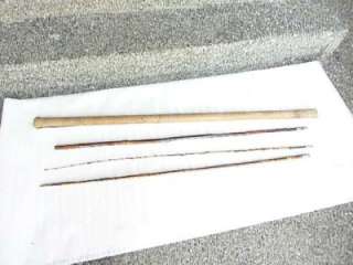 VINTAGE 3 PIEVINTAGE 3 PIECE BAMBOO FLY FISHING ROD L@@K  