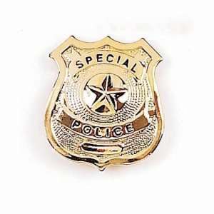  FURY Special Gold Star Police Badge (2.5 x 2.5 Inch 