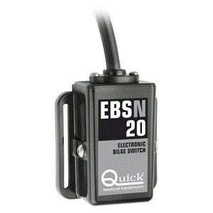 Quick EBSN 20 Electronic Switch f/Bilge Pump   20 Amp  