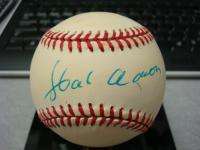 Hank Aaron Signed Autographed National League Baseball Braves  