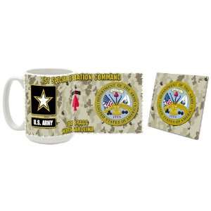 US Army 1st Special Operation Command Coffee Mug/Coaster  