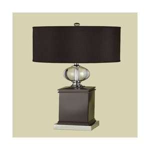 Candice Olson 1 Light Clive Table Lamp Black